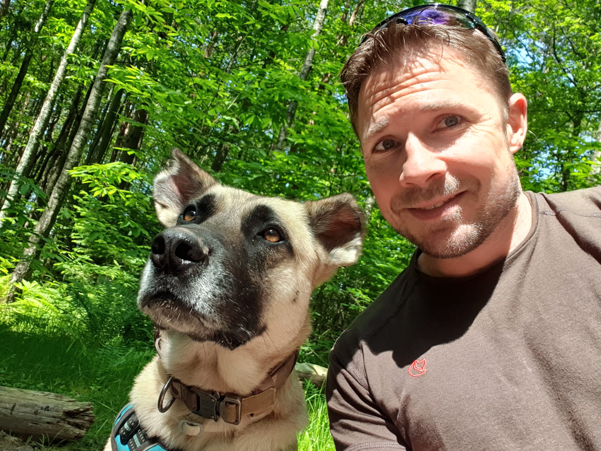 Marc Sawatzky mit Merlin